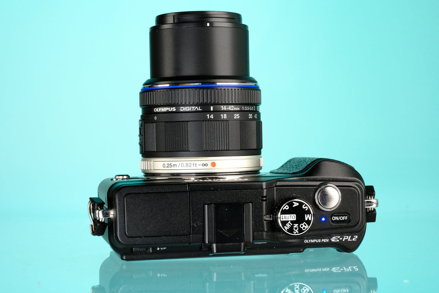 Olympus Pen EPL2 Micro 4/3 Mirrorless Camera w/ 14-42mm Zoom Lens