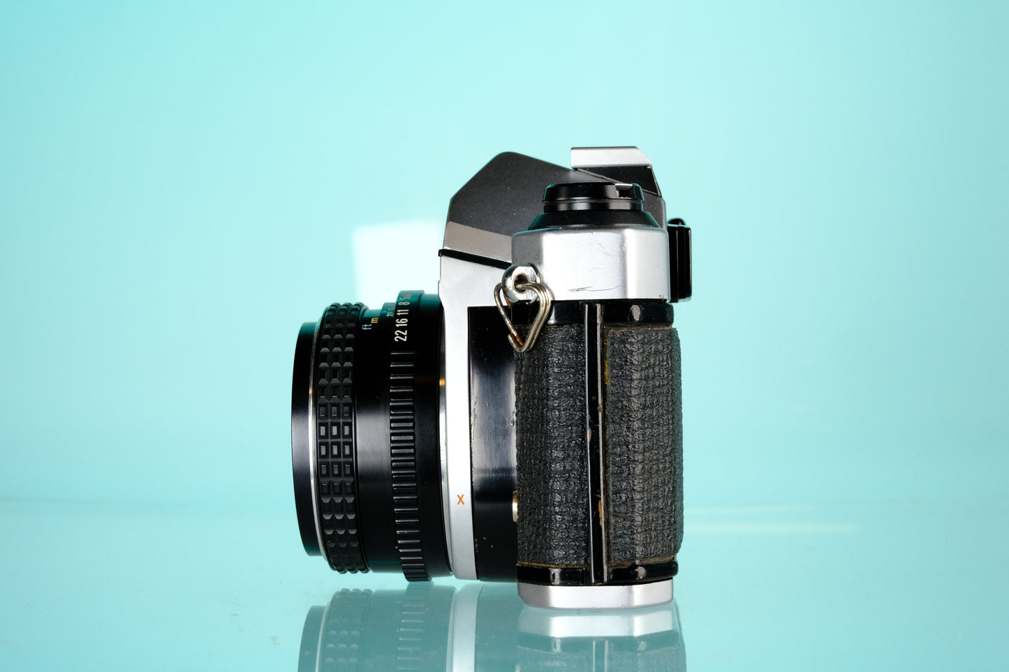 Pentax K1000 35mm SLR Film Camera + Pentax-M 50mm f/2 Lens