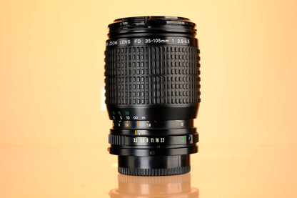 Canon 35-105mm f/3.5-4.5 Zoom Lens nFD Mount