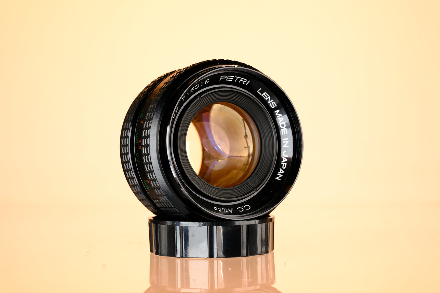 Petri 55mm f/1.8 Auto CC M42 Mount Lens