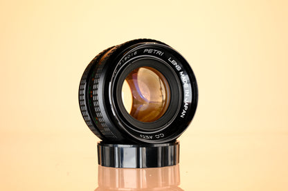 Petri 55mm f/1.8 Auto CC M42 Mount Lens