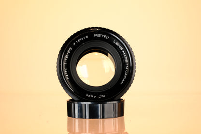 Petri 55mm f/1.8 Auto CC M42 Mount Lens