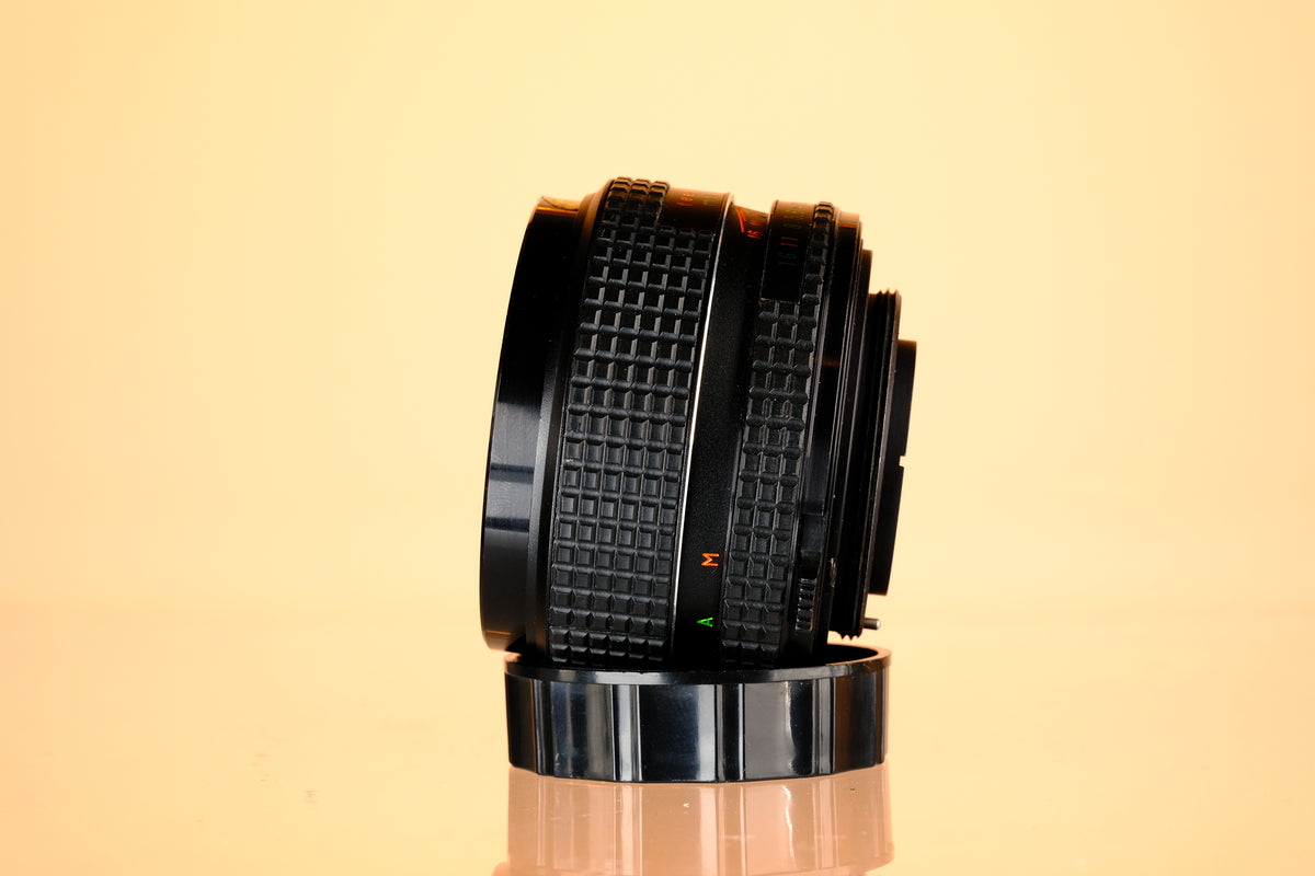 Petri 55mm f/1.8 Auto CC M42 Mount Lens