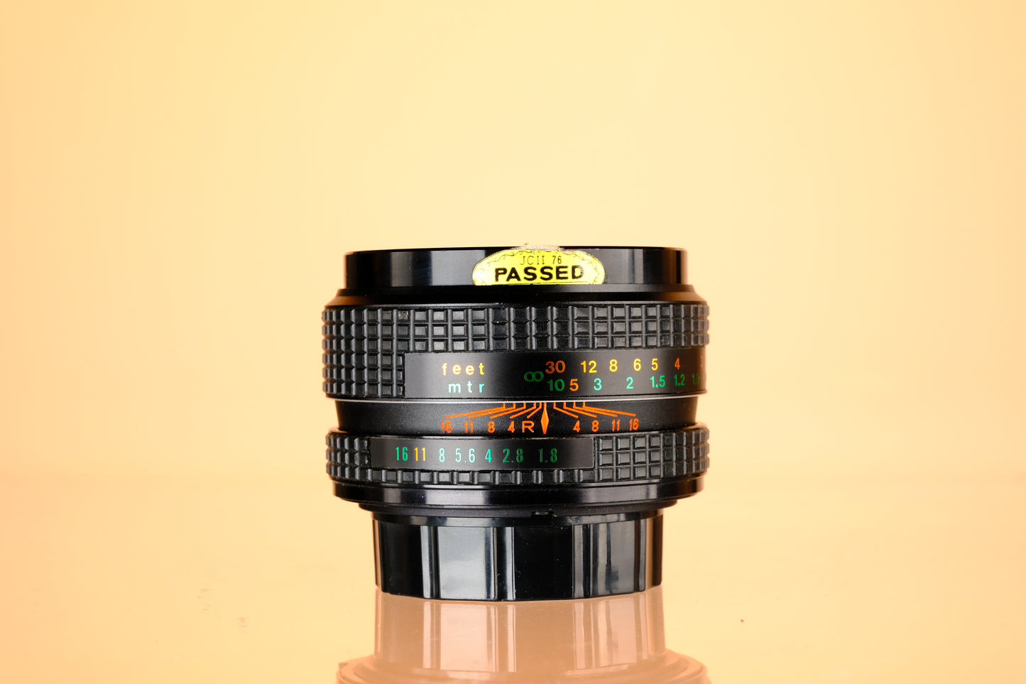 Petri 55mm f/1.8 Auto CC M42 Mount Lens