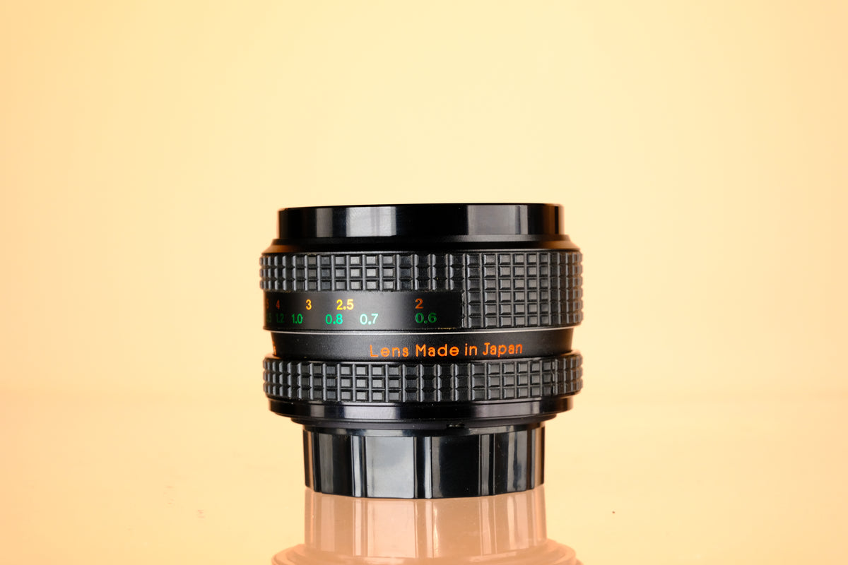 Petri 55mm f/1.8 Auto CC M42 Mount Lens