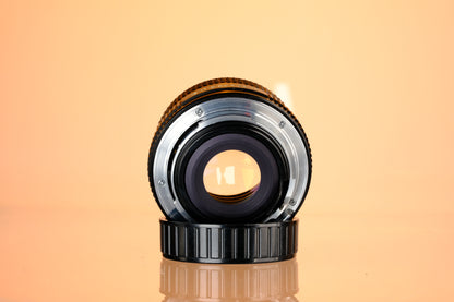 Auto Chinon 50mm f/1.9 Pentax K Mount Lens