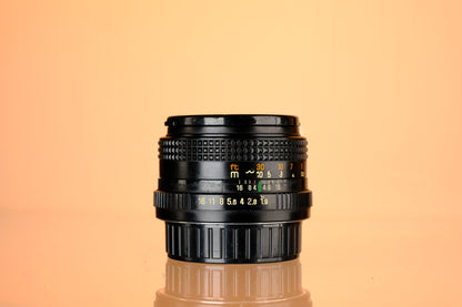 Auto Chinon 50mm f/1.9 Pentax K Mount Lens
