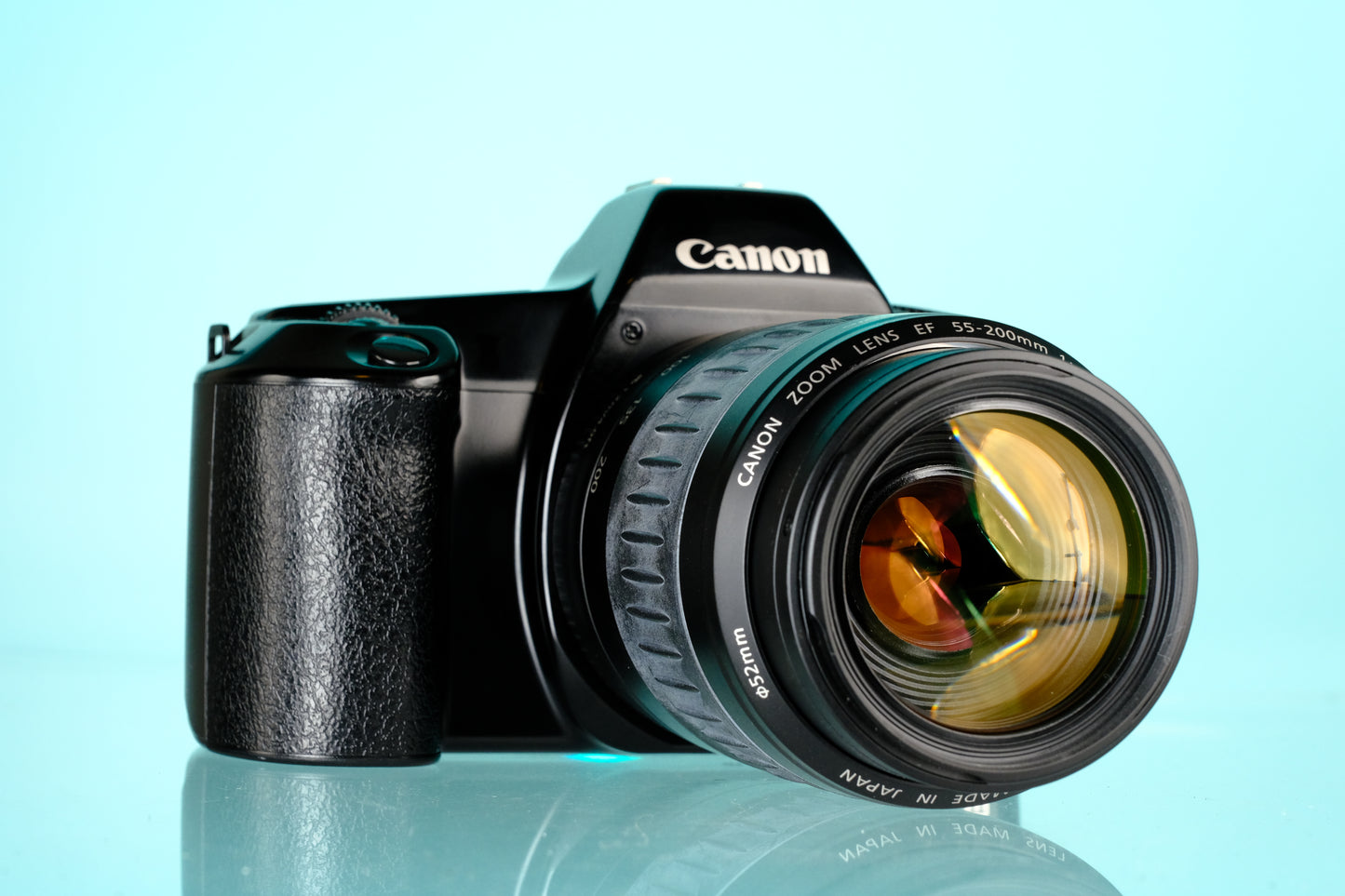 Canon EOS Rebel II 35mm SLR Camera + 55-200mm f/4.5-5.6 II USM EF Lens