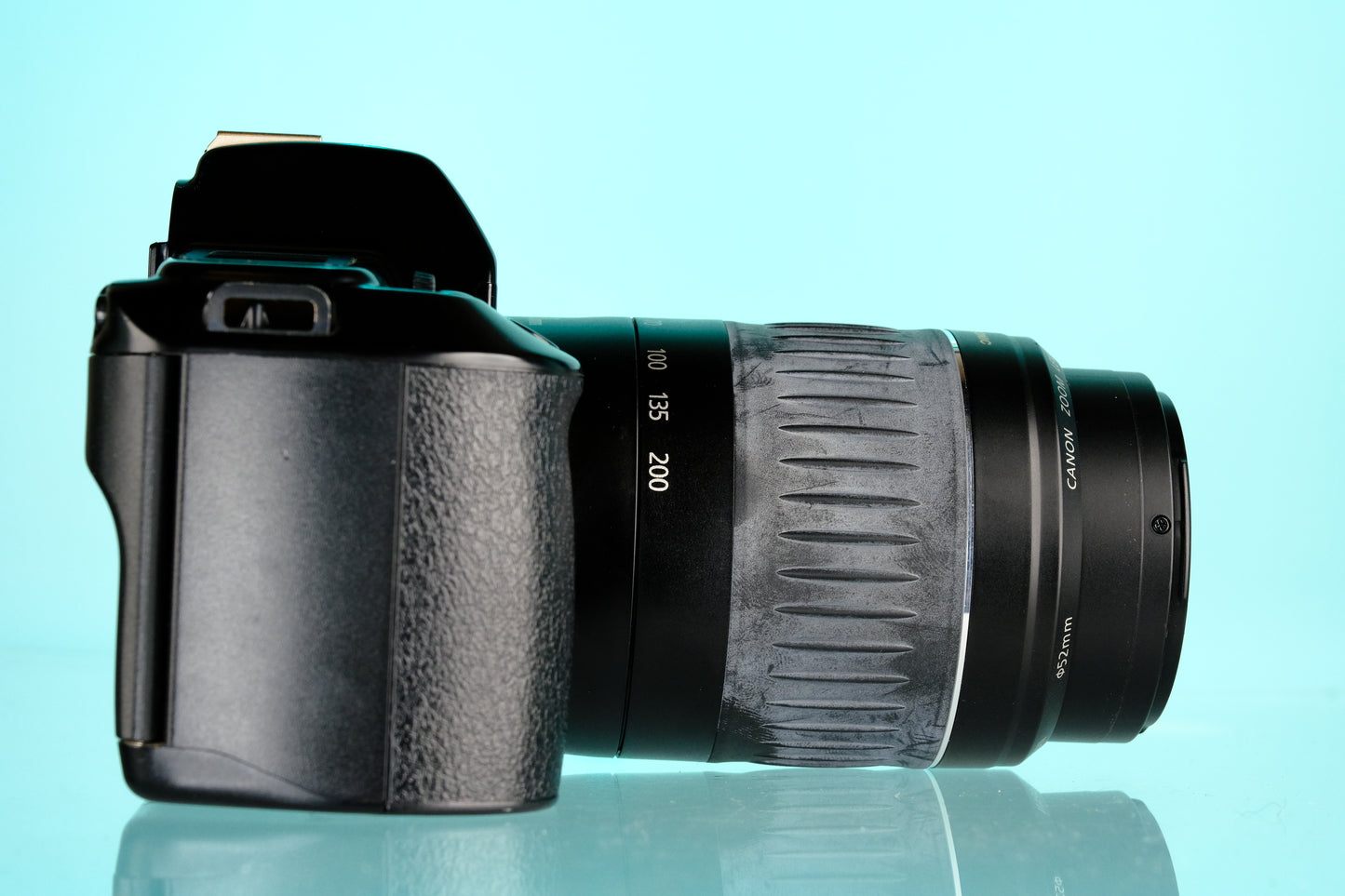 Canon EOS Rebel II 35mm SLR Camera + 55-200mm f/4.5-5.6 II USM EF Lens