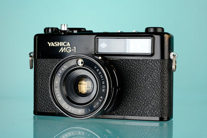 Yashica MG-1 35mm Rangefiner Film Camera w/ Yashinon 45mm f/2.8 Lens