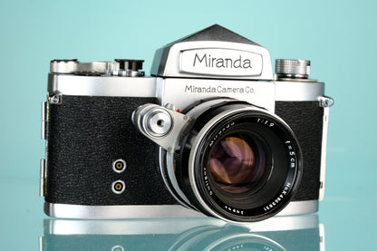Miranda DR 1.9 35mm SLR Film Camera + 5cm f/1.9 Lens - Miranda Mount