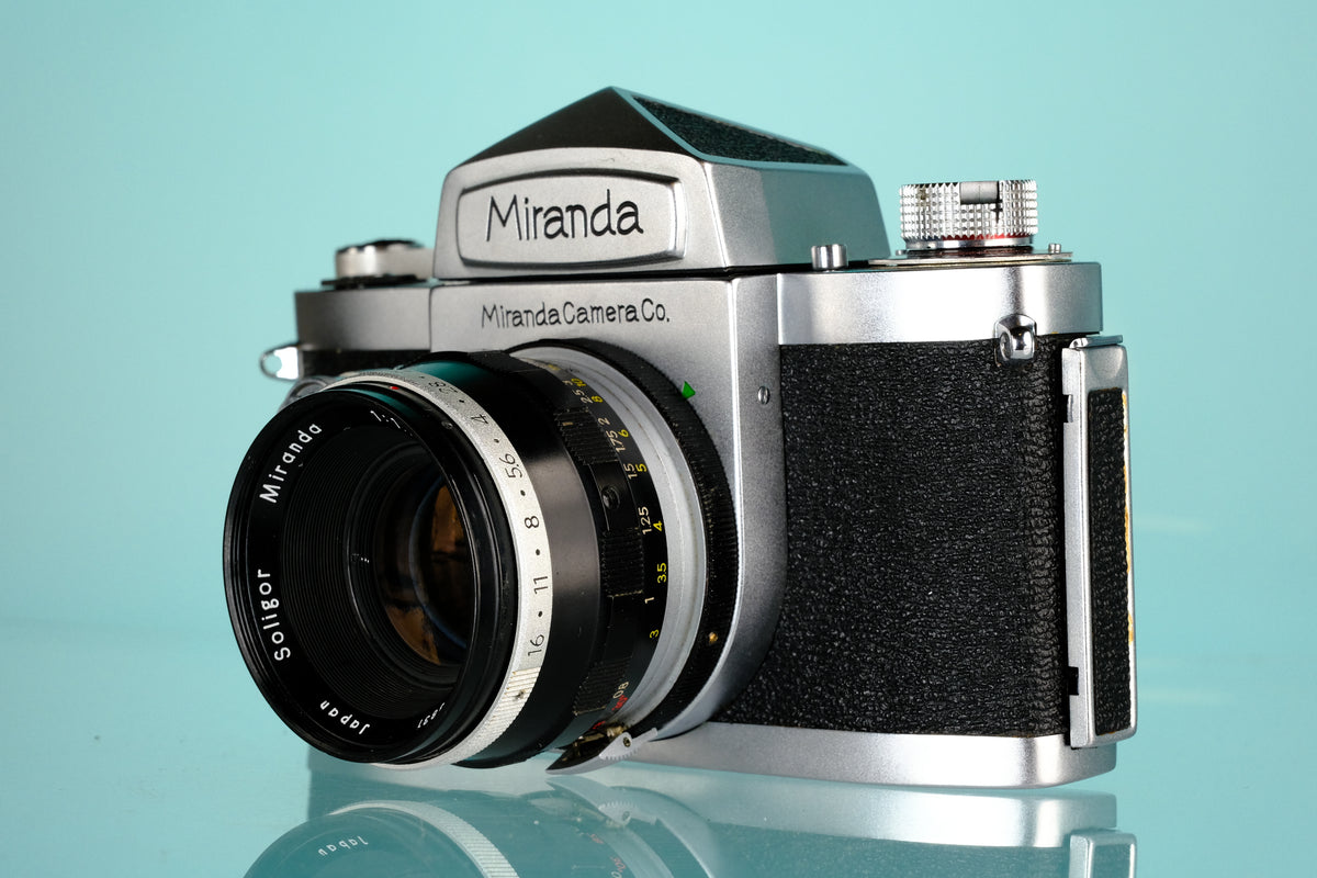 Miranda DR 1.9 35mm SLR Film Camera + 5cm f/1.9 Lens - Miranda Mount