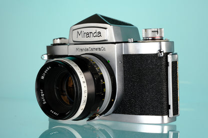 Miranda DR 1.9 35mm SLR Film Camera + 5cm f/1.9 Lens - Miranda Mount