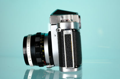 Miranda DR 1.9 35mm SLR Film Camera + 5cm f/1.9 Lens - Miranda Mount