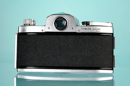Miranda DR 1.9 35mm SLR Film Camera + 5cm f/1.9 Lens - Miranda Mount