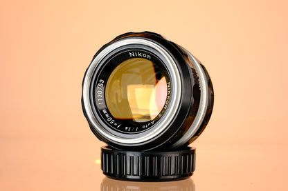 Nikon Nikkor 50mm f/1.4 Non Ai Lens