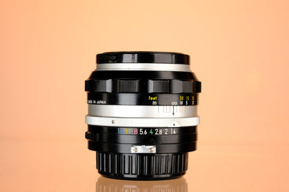 Nikon Nikkor 50mm f/1.4 Non Ai Lens