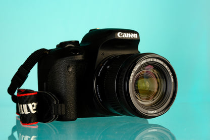 Canon EOS Rebel T7i 24.2mp APS-C Digital Camera + 18-55mm IS STM Lens