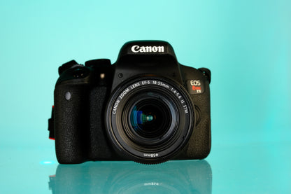 Canon EOS Rebel T7i 24.2mp APS-C Digital Camera + 18-55mm IS STM Lens