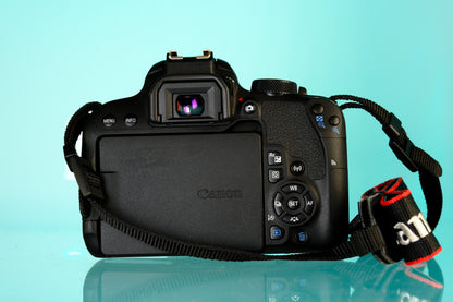 Canon EOS Rebel T7i 24.2mp APS-C Digital Camera + 18-55mm IS STM Lens