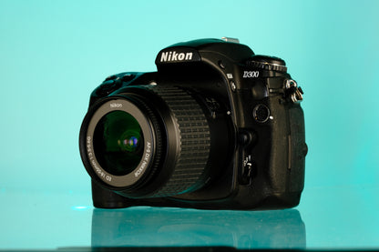 Nikon D300 12.3mp DSLR Camera + 18-55mm DX AF-S Lens