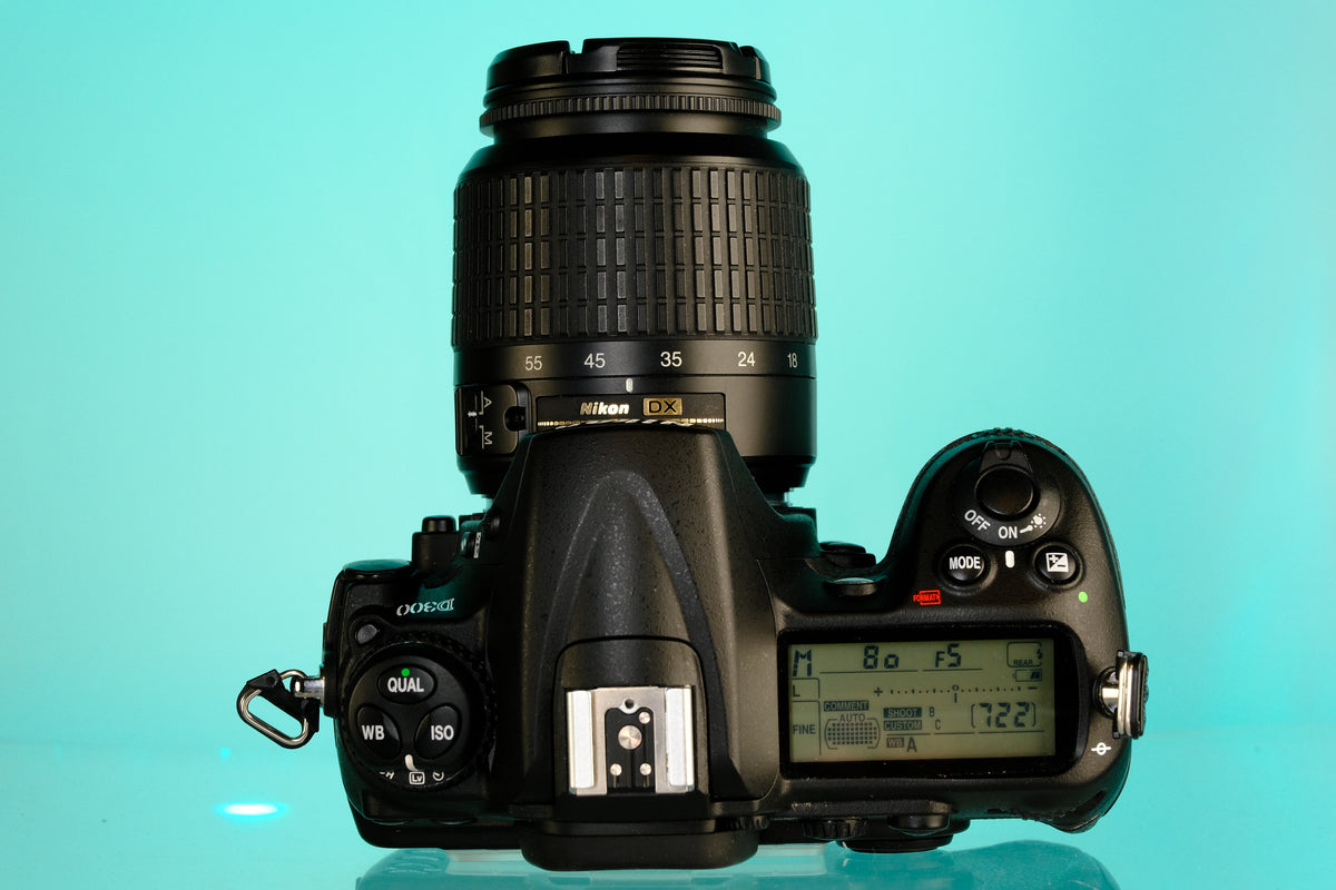 Nikon D300 12.3mp DSLR Camera + 18-55mm DX AF-S Lens