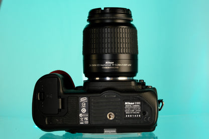 Nikon D300 12.3mp DSLR Camera + 18-55mm DX AF-S Lens