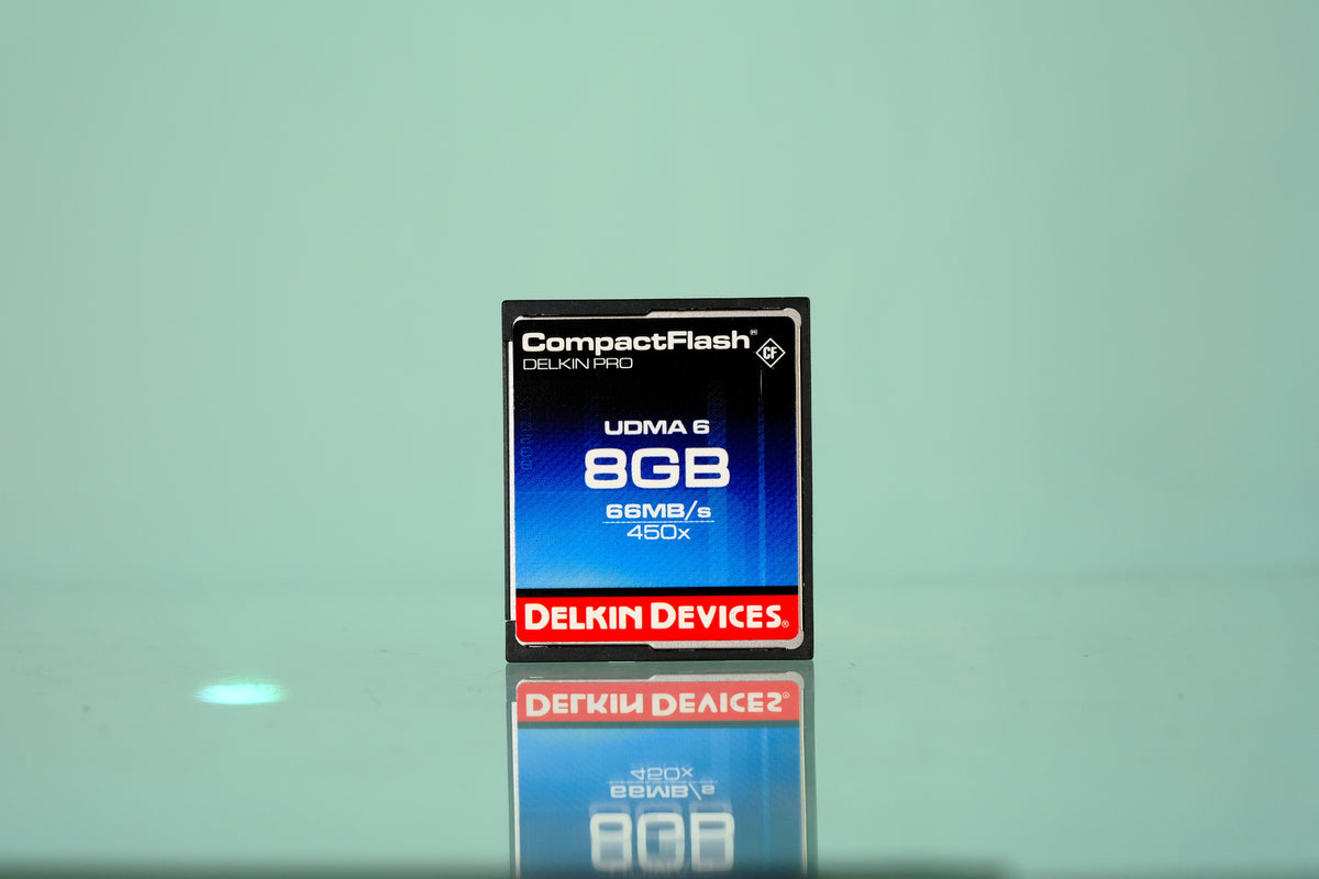 8gb Delkin Pro CF Card