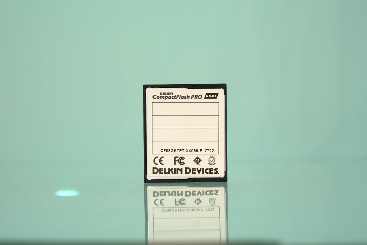 8gb Delkin Pro CF Card
