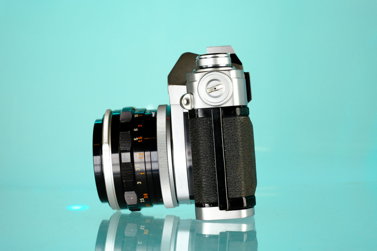 Canon FTb QL 35mm SLR Film Camera + FL 50mm f/1.8 Lens