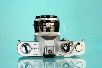 Canon FTb QL 35mm SLR Film Camera + FL 50mm f/1.8 Lens