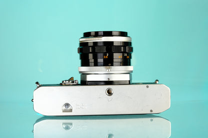 Canon FTb QL 35mm SLR Film Camera + FL 50mm f/1.8 Lens