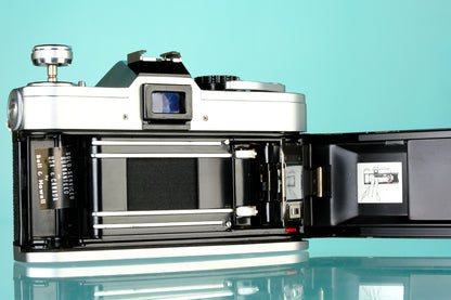 Canon FTb QL 35mm SLR Film Camera + FL 50mm f/1.8 Lens