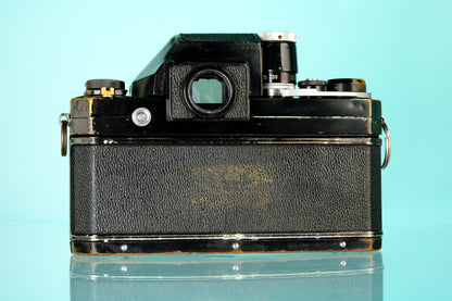 Nikon F 35mm SLR Film Camera w/ Photo Prism + 50mm f/1.4 Lens