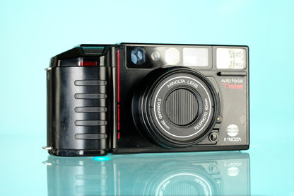 Minolta Auto Focus Tele 35mm Point and Shoot Film Camera