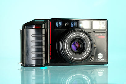 Minolta Auto Focus Tele 35mm Point and Shoot Film Camera