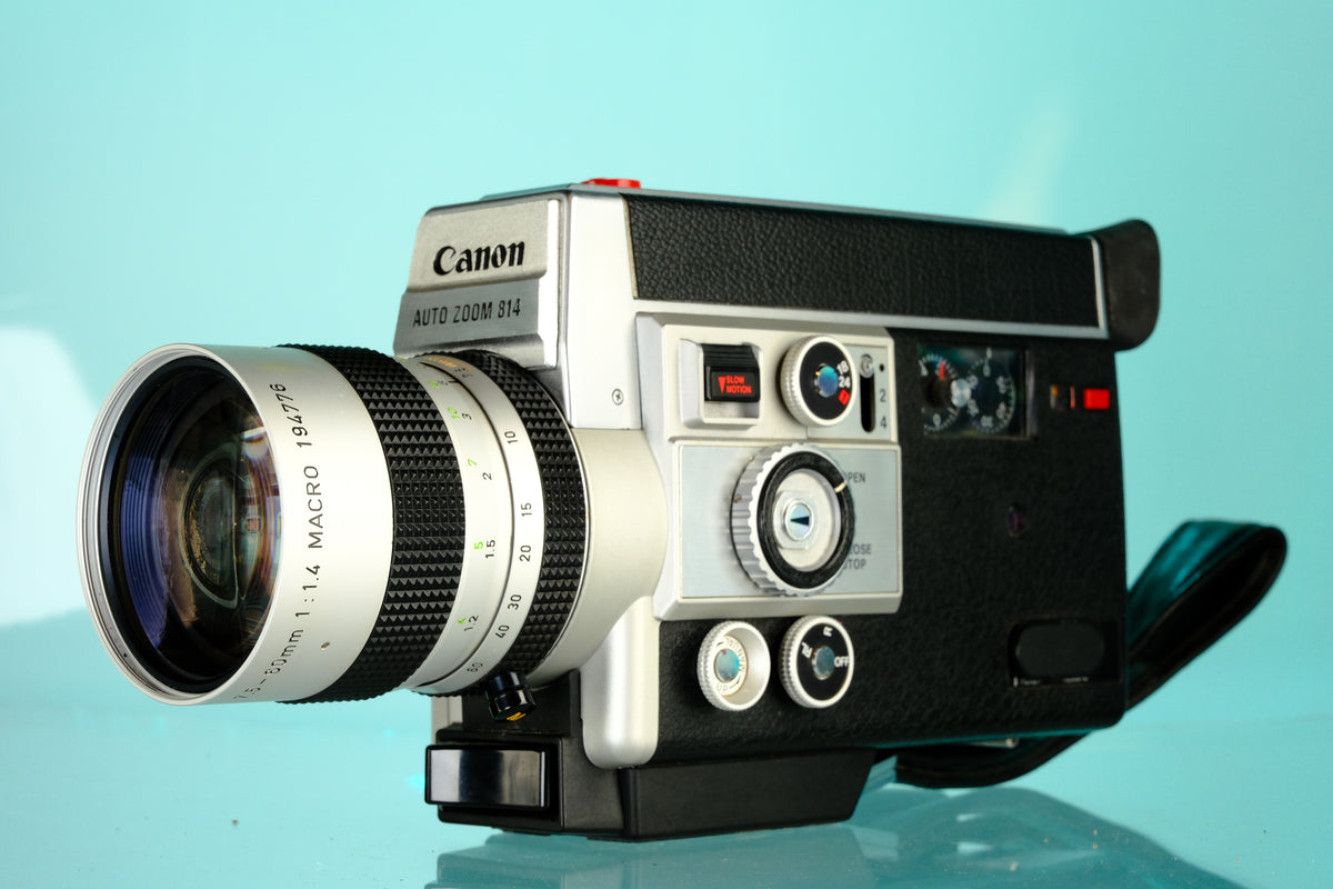 Canon Auto Zoom 814 Super 8 Movie Camera