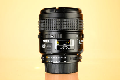 Nikon AF Micro Nikkor 60mm f/2.8 D