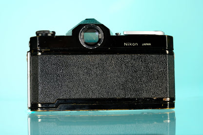 Nikon Nikkormat FTN 35mm SLR Film Camera + Nikkor 50mm f/1.8 Ai Lens