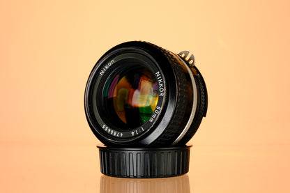 Nikon Nikkor 50mm f/1.4 Ai-S Lens