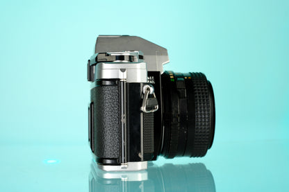 Minolta X-300 35mm SLR Film Camera + MD 50mm f/1.7 Lens