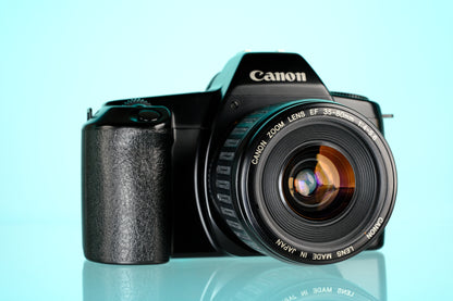 Canon EOS Rebel 35mm SLR Film Camera + 35-80mm f/4-5.6 Lens