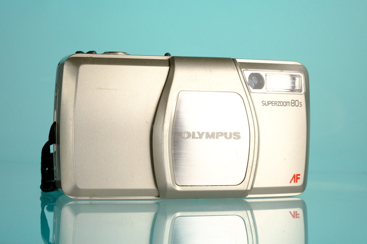 Olympus SuperZoom 80s 35mm Point and Shoot Film Camera