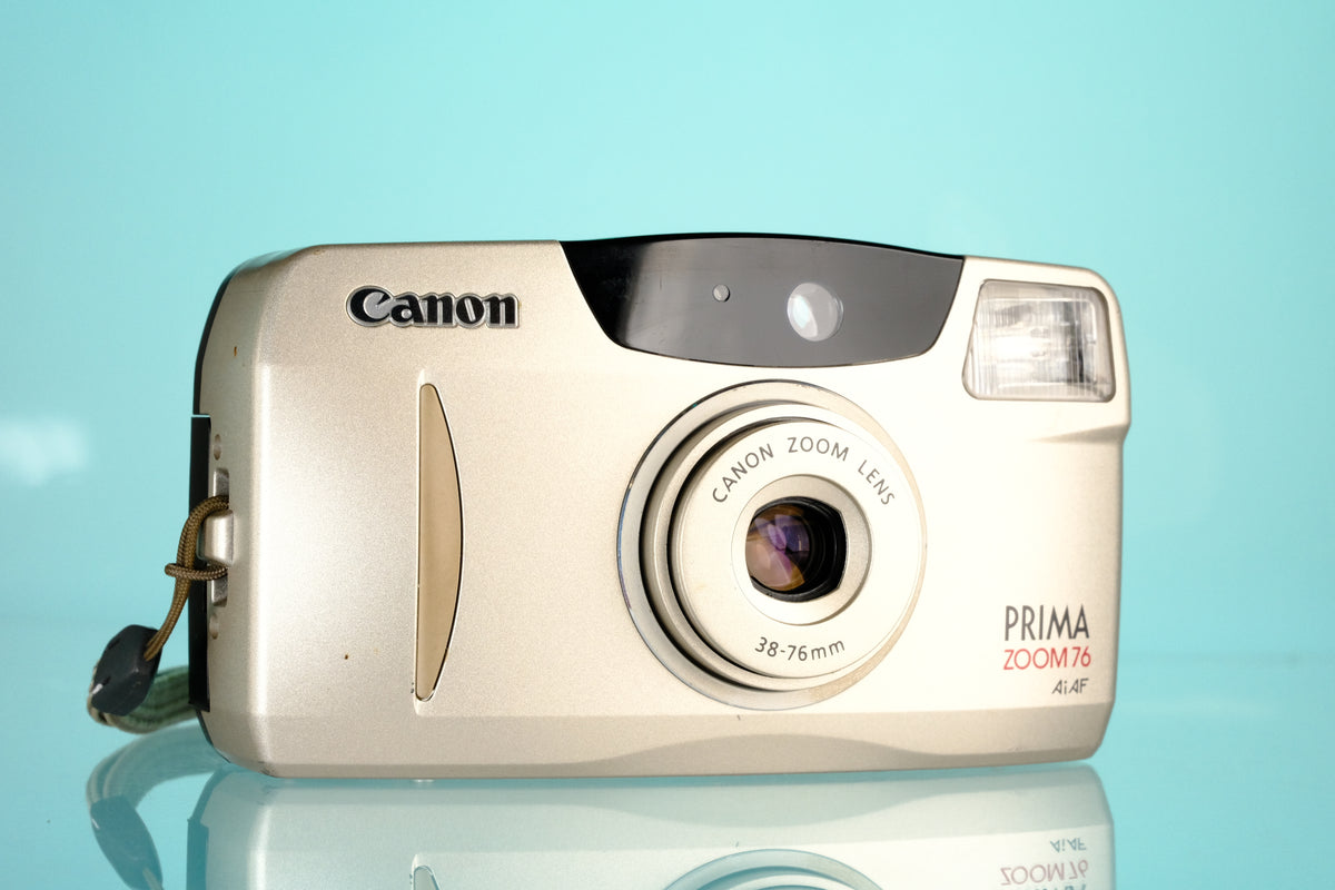 Canon Prima Zoom 76 35mm Point and Shoot Film Camera