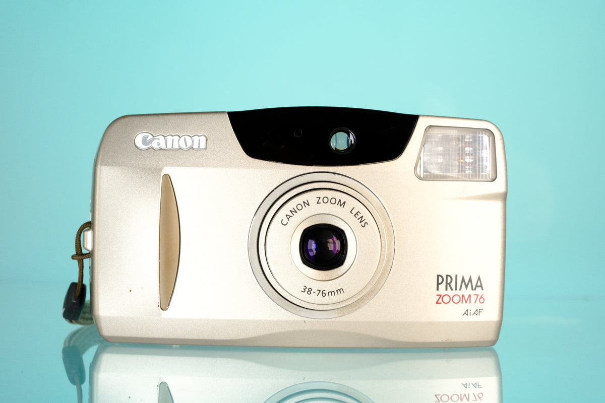 Canon Prima Zoom 76 35mm Point and Shoot Film Camera