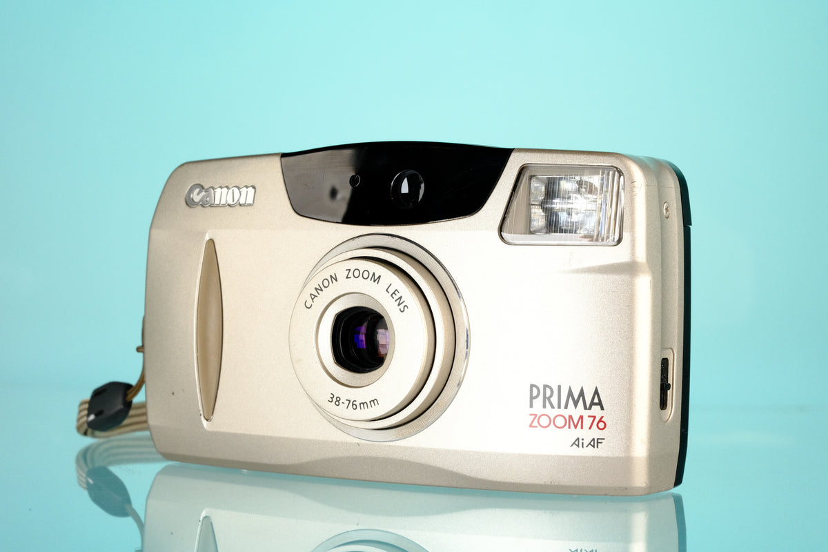 Canon Prima Zoom 76 35mm Point and Shoot Film Camera