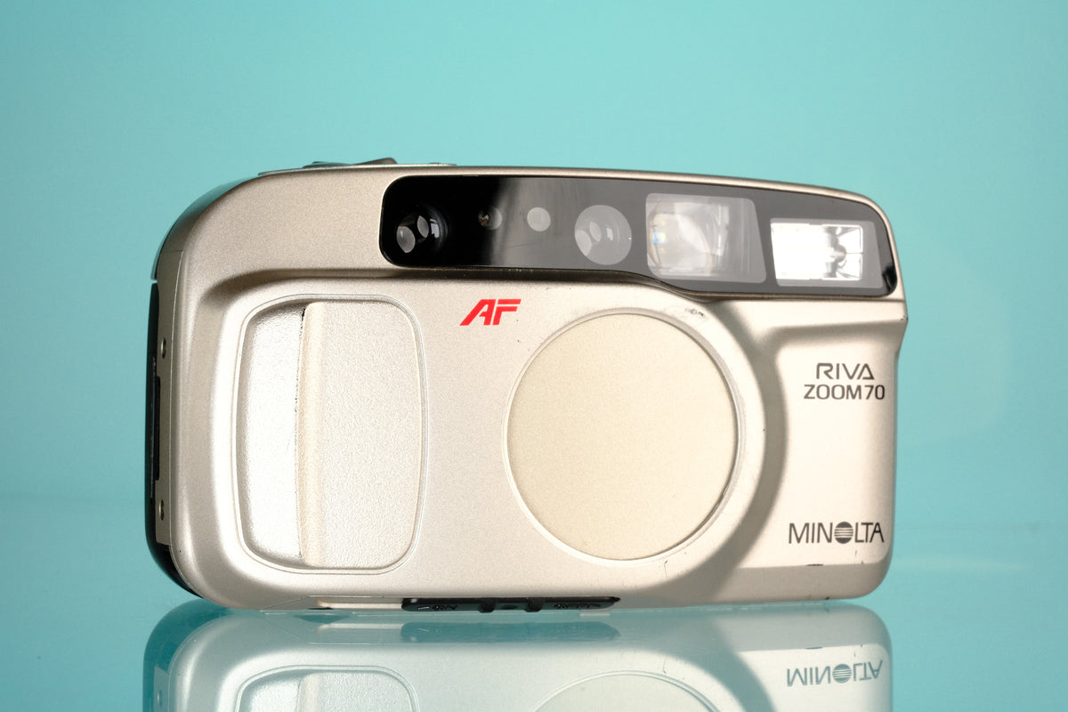 Minolta Riva Zoom 70 35mm Point and Shoot Film Camera