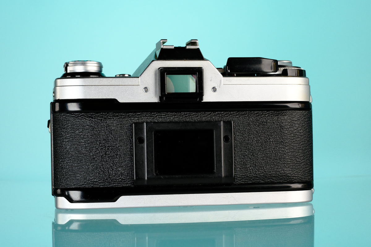 Canon AE-1 35mm SLR Film Camera + 50mm f/1.8 Lens