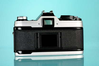 Canon AE-1 35mm SLR Film Camera + 50mm f/1.8 Lens