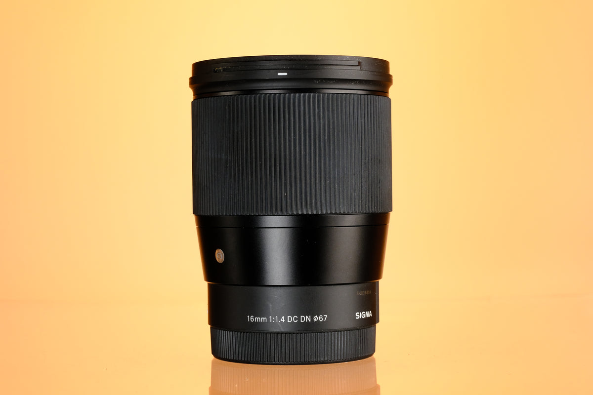 Sigma 16mm f/1.4 Sony E Mount Lens